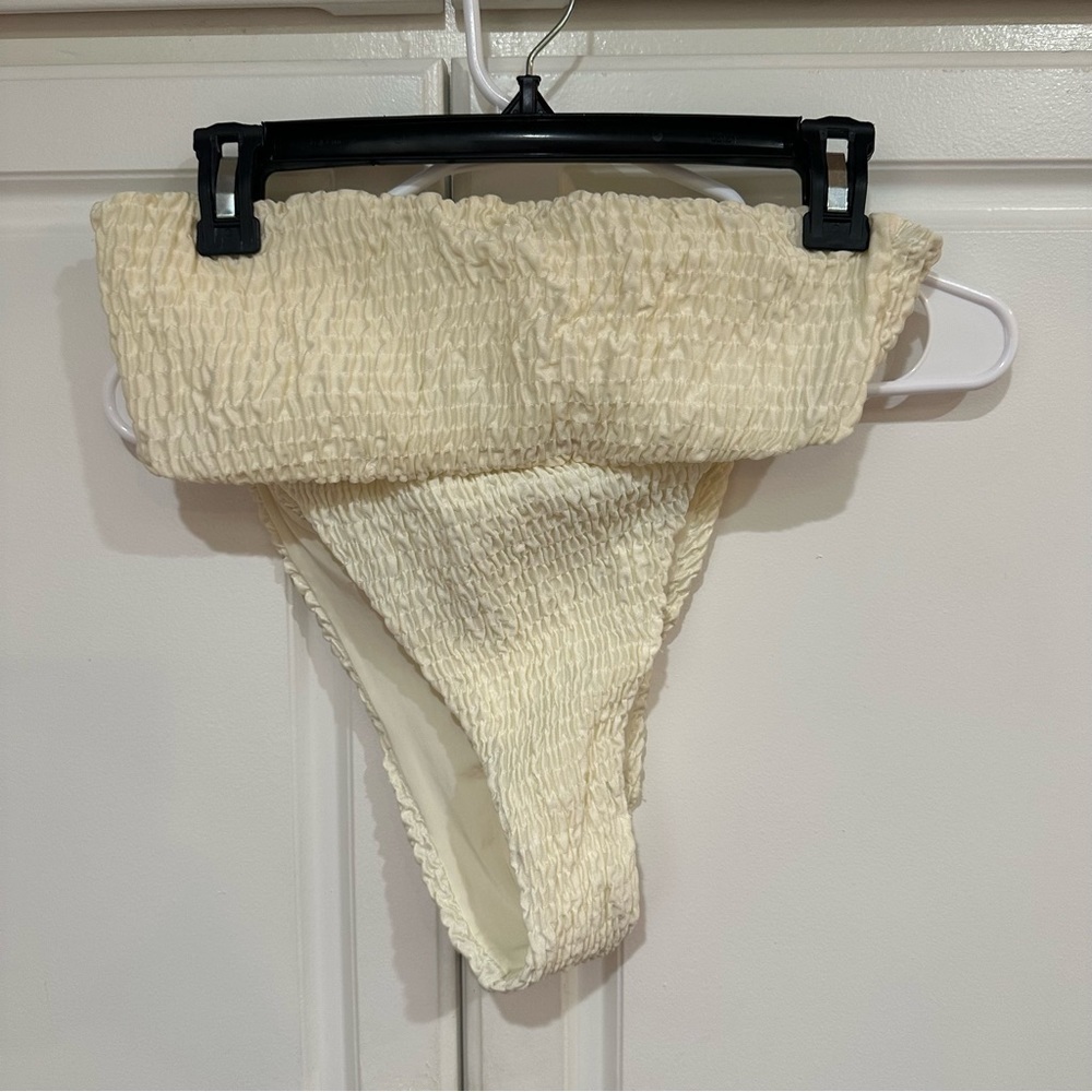 Solid & Striped Annabelle Bikini Set Pearl Ruched - image 4